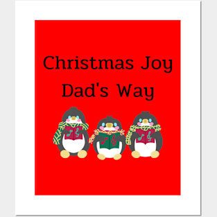 Christmas Joy, Dad's Way Posters and Art